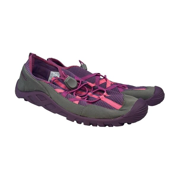 Merrell Hydro Lagoon Water Shoes Waterproof Sandals Purple Pink Youth Girls 5
